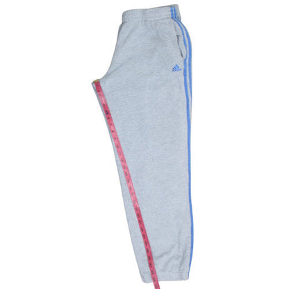 Adidas Men's Grey Performance Essentials Sweatpants L