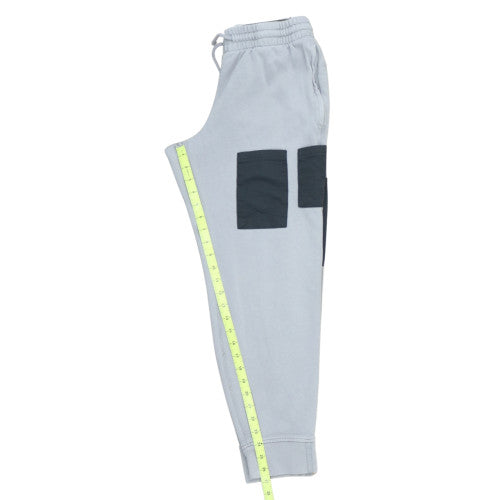 adidas Men's Grey Cotton Jogger Cargo Trousers M