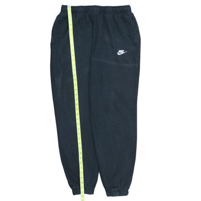 Nike Men’s Black Fleece Sweatpants L Regular Fit Tapered Leg