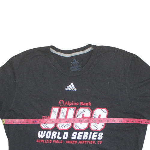 Adidas Men’s Black XL JUCO World Series 2019 Performance T-Shirt