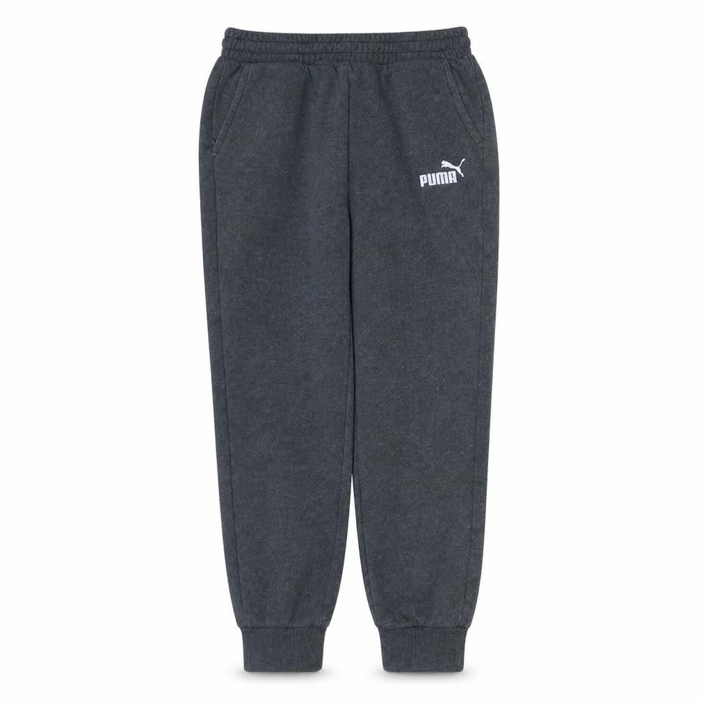 Puma Men's Black Regular Fit Sweatpants M Casual Fleece Trousers