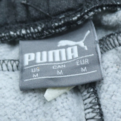 Puma Men's Black Regular Fit Sweatpants M Casual Fleece Trousers