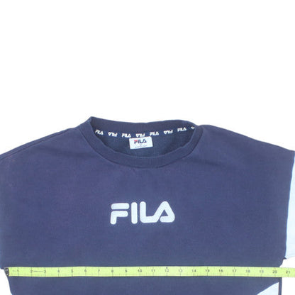 Fila Boys Multicoloured Crew Neck Pullover Sweatshirt Size 12 Years