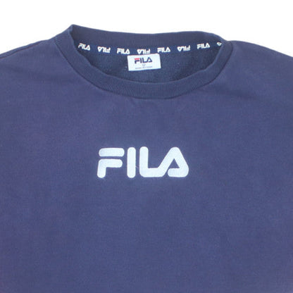 Fila Boys Multicoloured Crew Neck Pullover Sweatshirt Size 12 Years