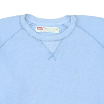 Levi's Men's Blue Classic Crew Neck Sweatshirt M