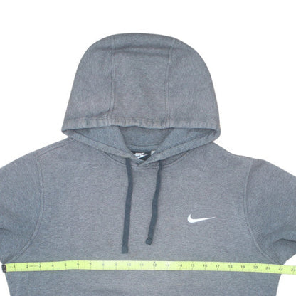 Nike Men's Grey Pullover Hoodie Small Regular Fit Fleece Sweatshirt