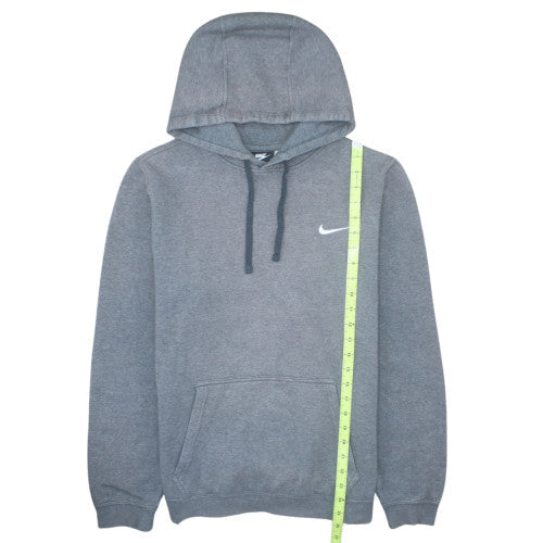 Nike Men's Grey Pullover Hoodie Small Regular Fit Fleece Sweatshirt