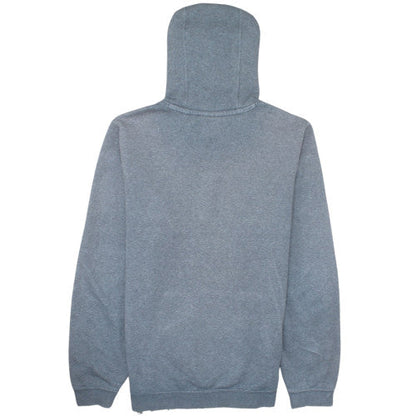 Nike Men's Grey Pullover Hoodie Small Regular Fit Fleece Sweatshirt