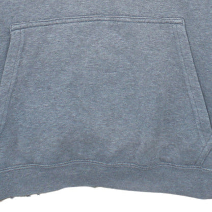 Nike Men's Grey Pullover Hoodie Small Regular Fit Fleece Sweatshirt