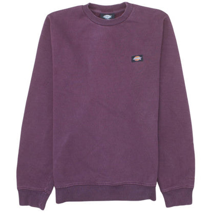 Dickies Men's Purple Small Pullover Sweatshirt Crew Neck Fleece