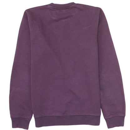 Dickies Men's Purple Small Pullover Sweatshirt Crew Neck Fleece