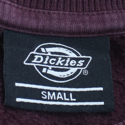 Dickies Men's Purple Small Pullover Sweatshirt Crew Neck Fleece