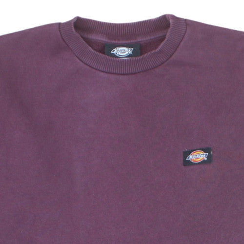 Dickies Men's Purple Small Pullover Sweatshirt Crew Neck Fleece
