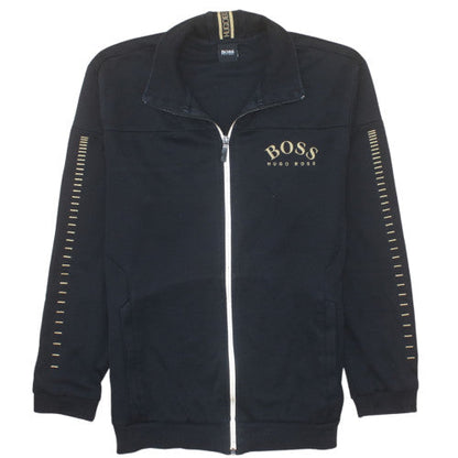 Hugo Boss Men's Black Full Zip Sweatshirt Jacket Size L