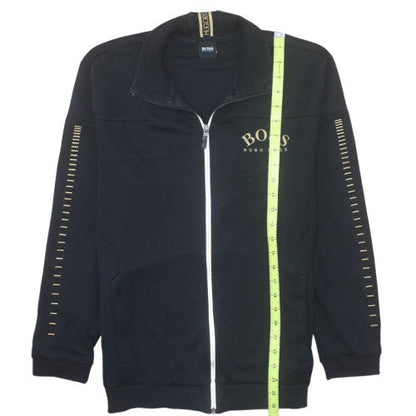 Hugo Boss Men's Black Full Zip Sweatshirt Jacket Size L