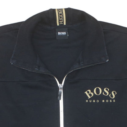 Hugo Boss Men's Black Full Zip Sweatshirt Jacket Size L