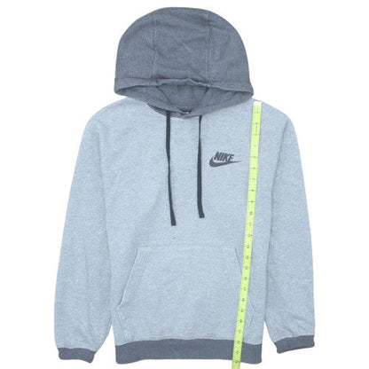 Nike Men's Grey Pullover Hoodie XS Regular Fit Sports Style