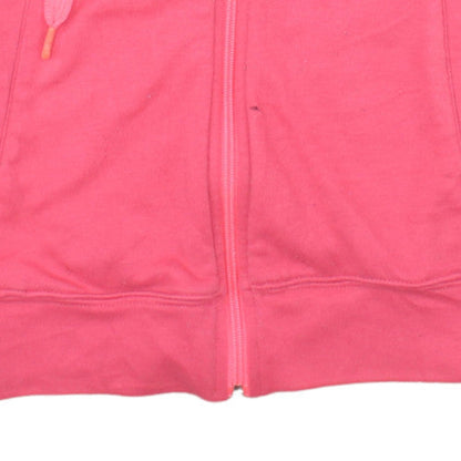 Adidas Womens Pink XS Full Zip Hoodie Sweatshirt Casual
