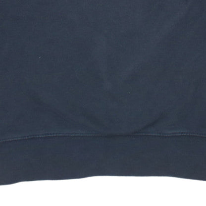 Nike Mens Black Small Pullover Crew Neck Fleece Sweatshirt