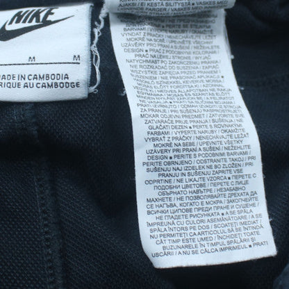 Nike Men's Black Athletic Sweat Shorts M Drawstring Cotton Blend