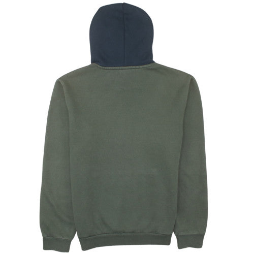 Puma Men’s Green Pullover Hoodie Small Logo Fleece Sweatshirt