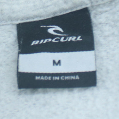 Rip Curl Mens Grey Pullover Hoodie Sweatshirt M Regular Fit