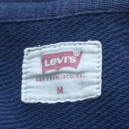 Levi's Men's Blue Logo Crew Neck Pullover Sweatshirt M