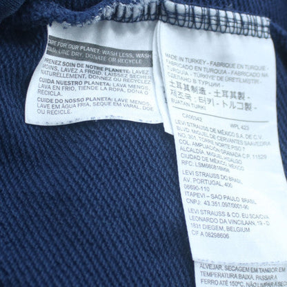 Levi's Men's Blue Logo Crew Neck Pullover Sweatshirt M