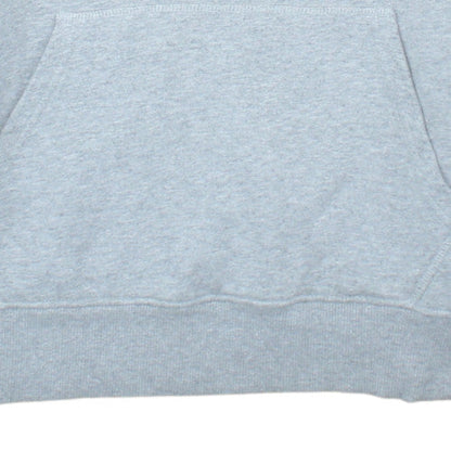 Ellesse Men’s Grey Pullover Hoodie Small Logo Fleece Sweatshirt
