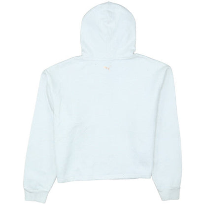 Puma Men's White Pullover Hoodie L Sports Fleece Graphic Logo
