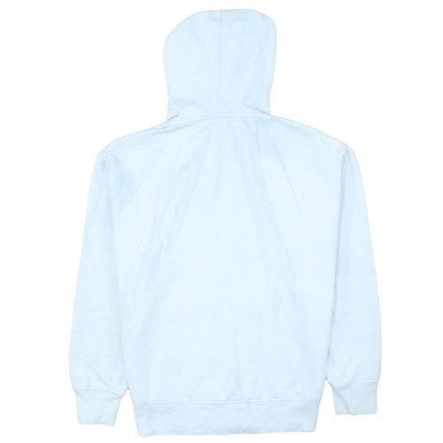 Levi's Women's Light Blue Full Zip Hoodie Size Small Cotton Fleece