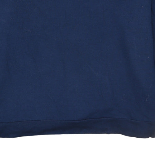 Adidas Mens Navy Blue France 3XL Crew Neck Sweatshirt