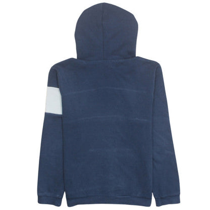 Le Coq Sportif Boys Blue Pullover Hoodie Size 14 Years Cotton Blend