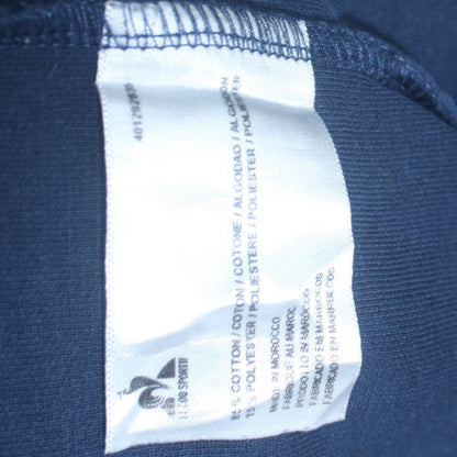 Le Coq Sportif Boys Blue Pullover Hoodie Size 14 Years Cotton Blend