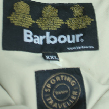 Barbour Men's Beige 2XL Sports Jacket Cotton Outdoor Classic Style
