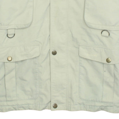 Barbour Men's Beige 2XL Sports Jacket Cotton Outdoor Classic Style