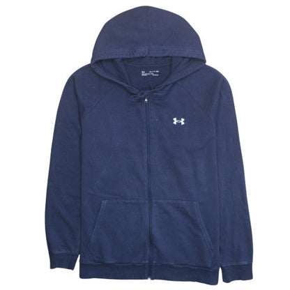 Under Armour Men's Blue 2XL Full Zip Fleece Hoodie