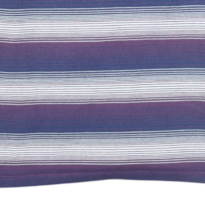 Levi's Mens Blue Striped Crew Neck Cotton T-Shirt Size M