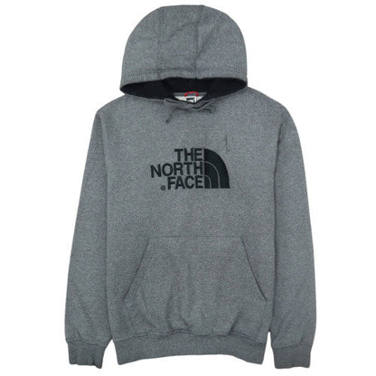 The North Face Mens Grey Pullover Hoodie L Regular Fit Fleece