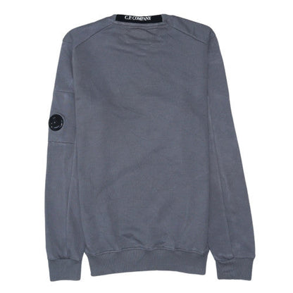 C.P. Company Men's Grey Cotton Pullover Sweatshirt M Regular Fit