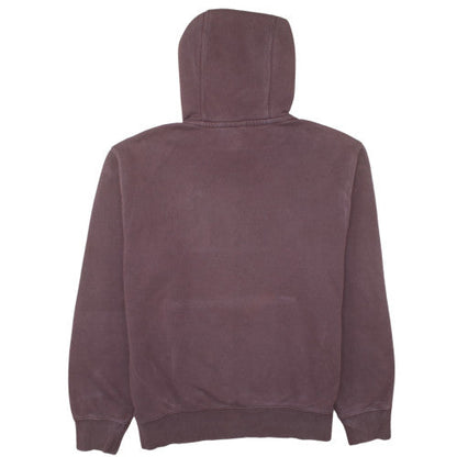 Nike Womens Brown Pullover Hoodie Medium Hooded Cotton Blend