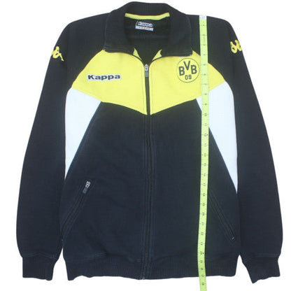 Kappa Men’s Black Full Zip BVB Logo Sweatshirt Size L