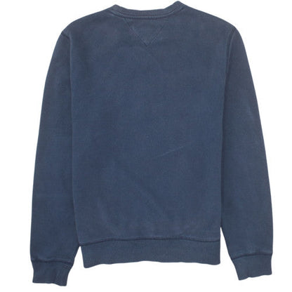 Tommy Hilfiger Mens Blue Crew Neck Pullover Sweatshirt S
