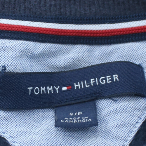 Tommy Hilfiger Mens Blue Crew Neck Pullover Sweatshirt S