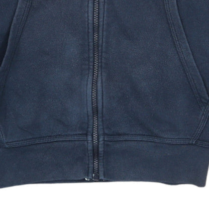 Nike Men's Blue Full Zip Hoodie Size L Sports Fleece Sweatshirt