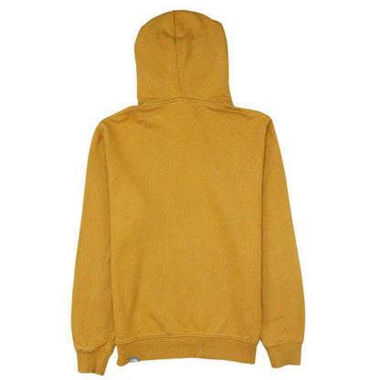 The North Face Men's Yellow Pullover Hoodie Size L Cotton Fleece