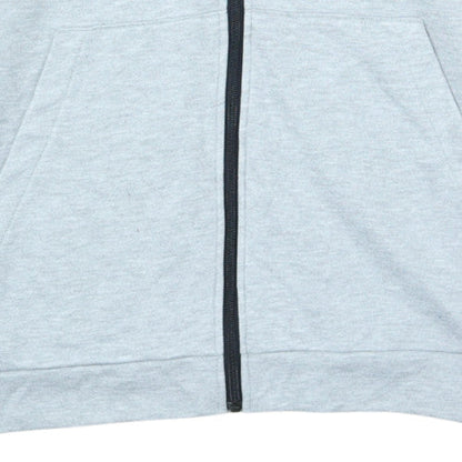 Nike Men's Grey Full Zip Dri-FIT Hoodie 2XL Sportswear