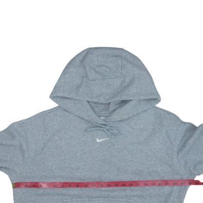 Nike Men's Grey Pullover Hoodie Size S Fleece Sweatshirt