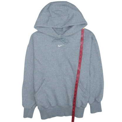 Nike Men's Grey Pullover Hoodie Size S Fleece Sweatshirt