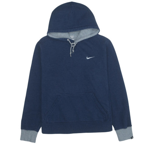 Nike Men's Blue Pullover Hoodie M Classic Athletic Fleece